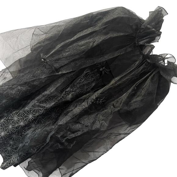 POTTERY BARN KIDS GLOW-IN-THE-DARK WITCH HALLOWEEN COSTUME SIZE 9-11 YEARS - Picture 3 of 6